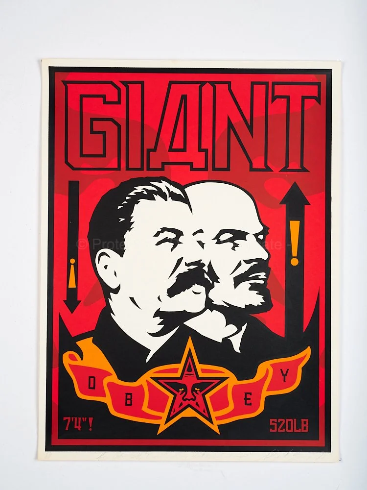 STALIN LENIN BANNER '98