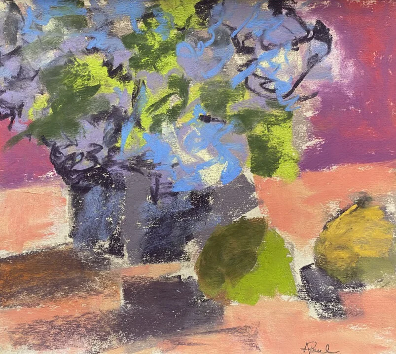 Hydrangeas - Pastel - 8x9"