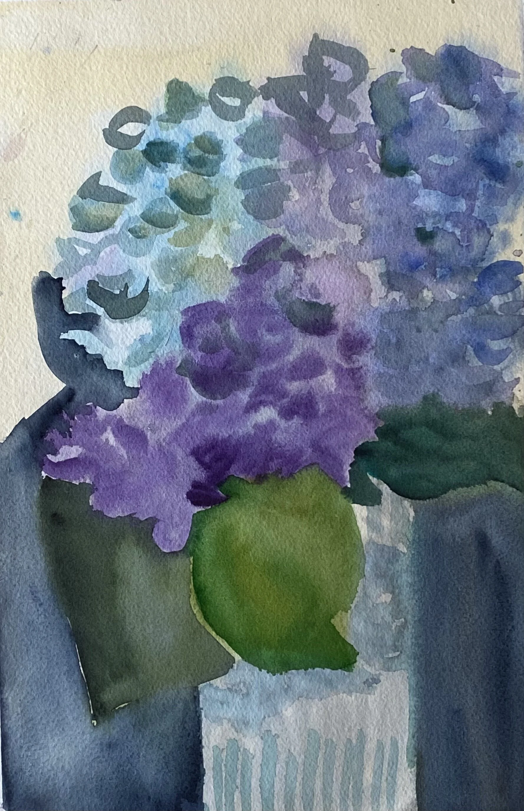 Hydrangias - Watercolor