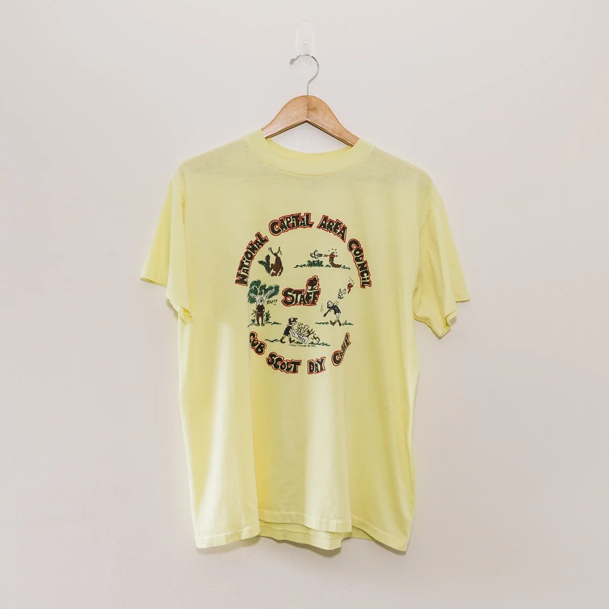 1990 National Capital Area Council Cub Scout Day Camp Single Stitch Shirt (XL)