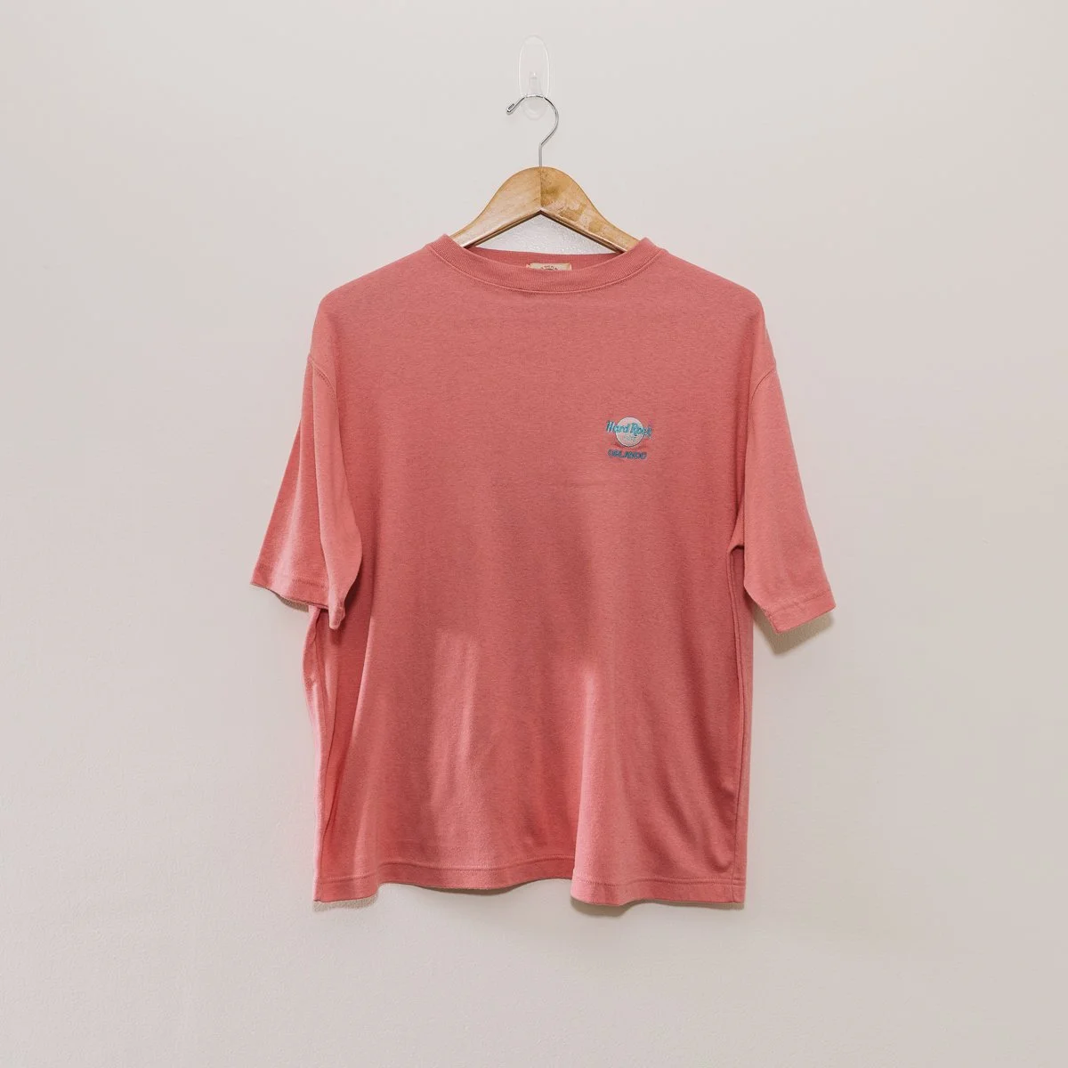 90s Hard Rock Cafe Orlando Pink Shirt (L)