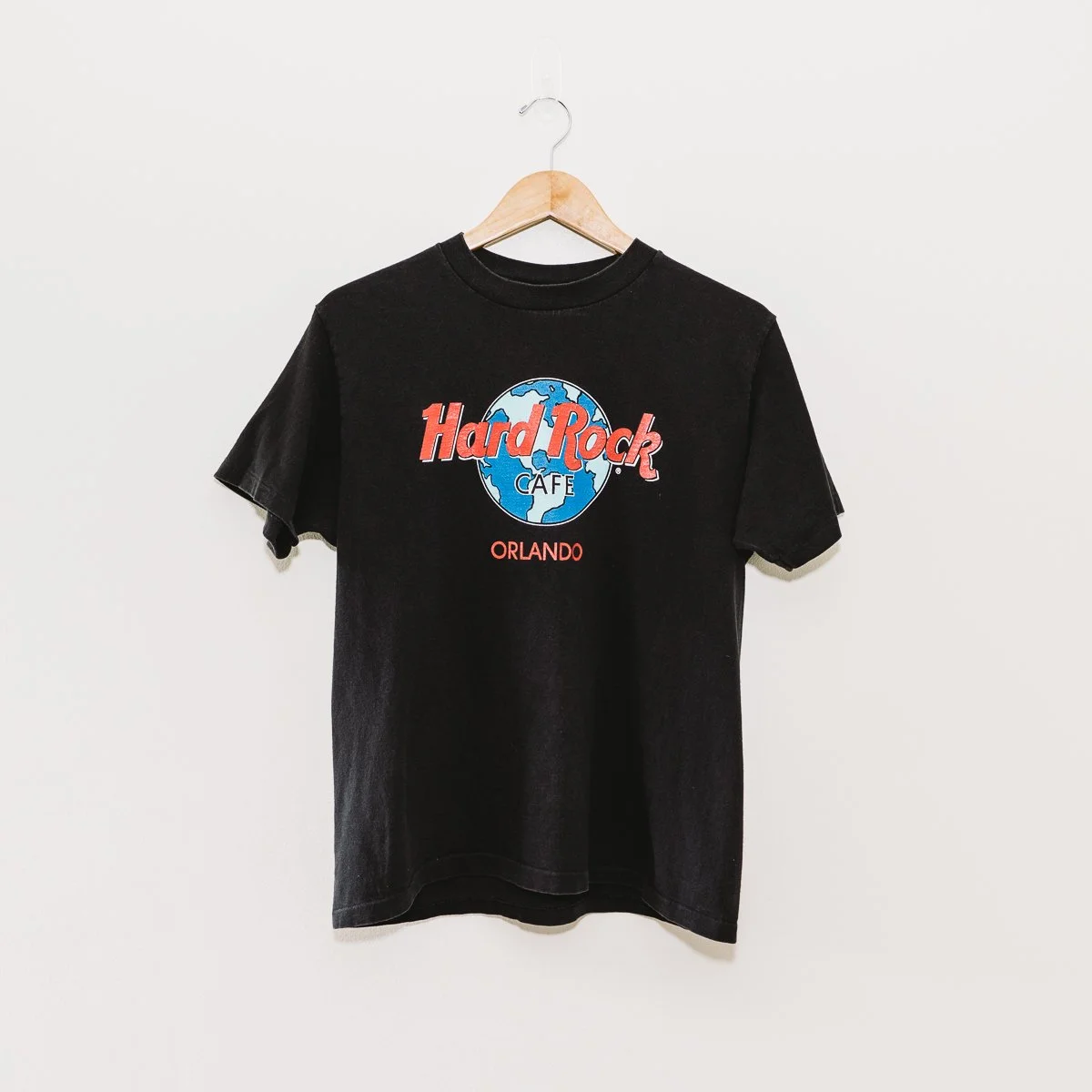 90s Hard Rock Cafe Orlando World Globe Single Stitch Shirt (M)