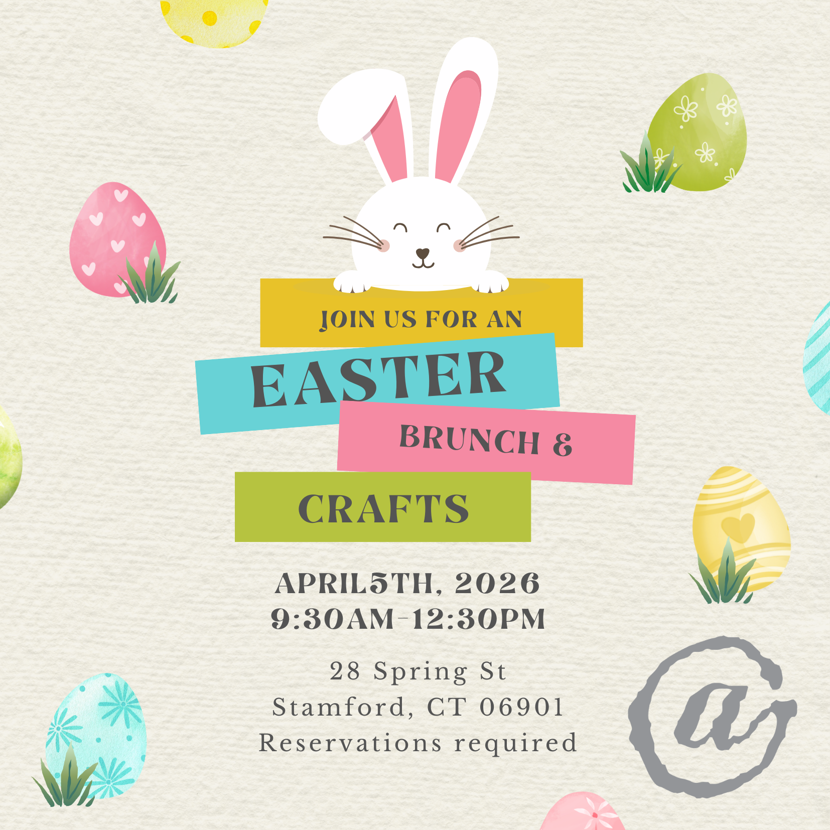 Brunch with the Easter Bunny