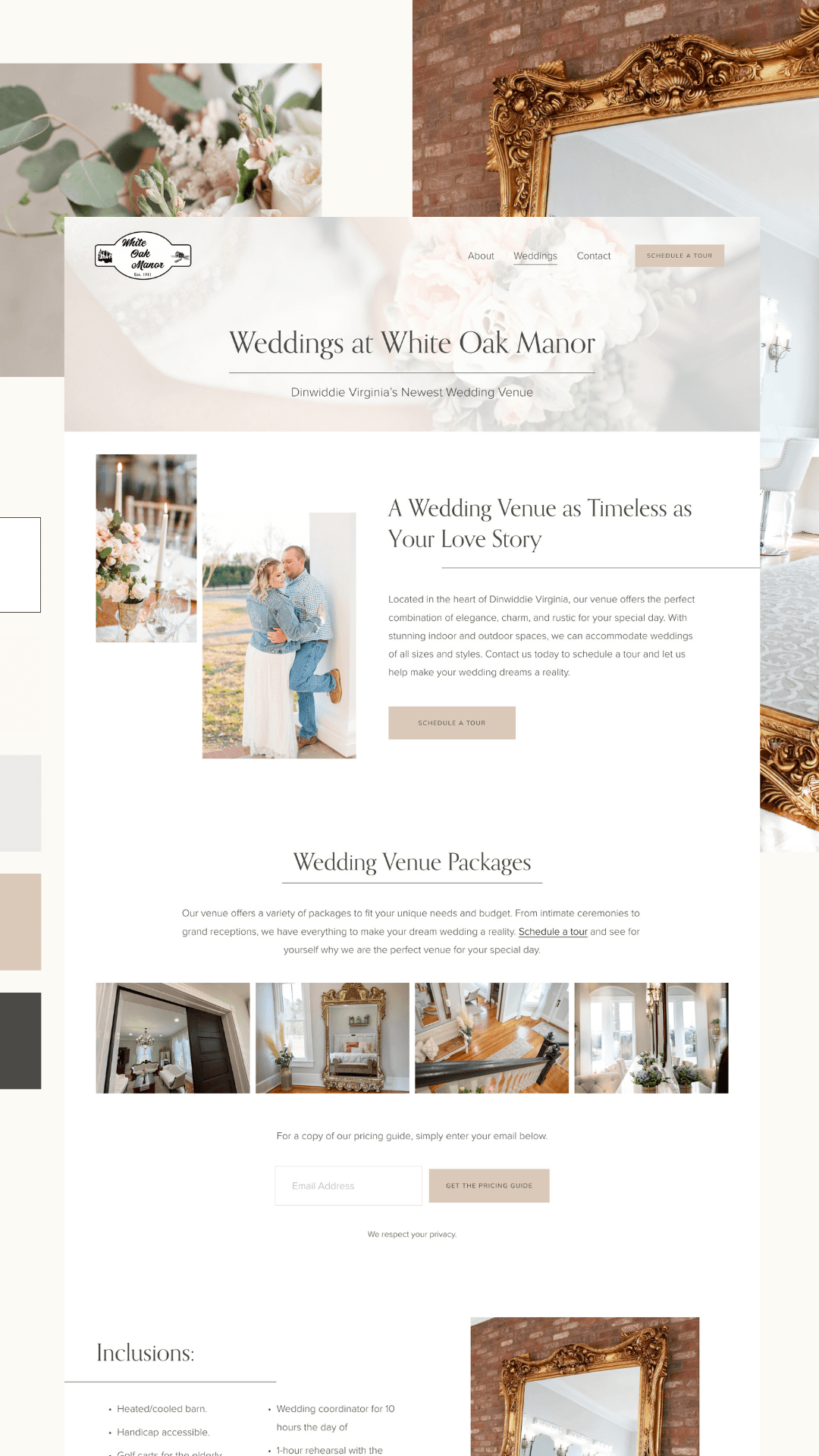 Wedding Professional Website Designer