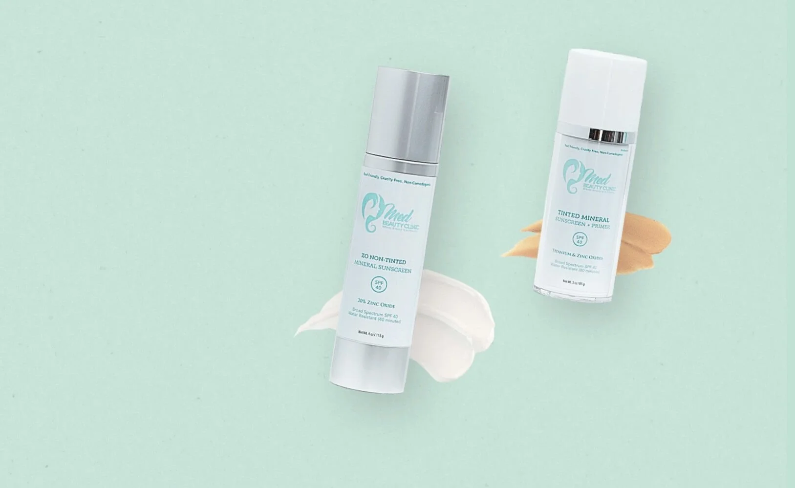 Skincare online store Med Beauty Spa Clinic website design