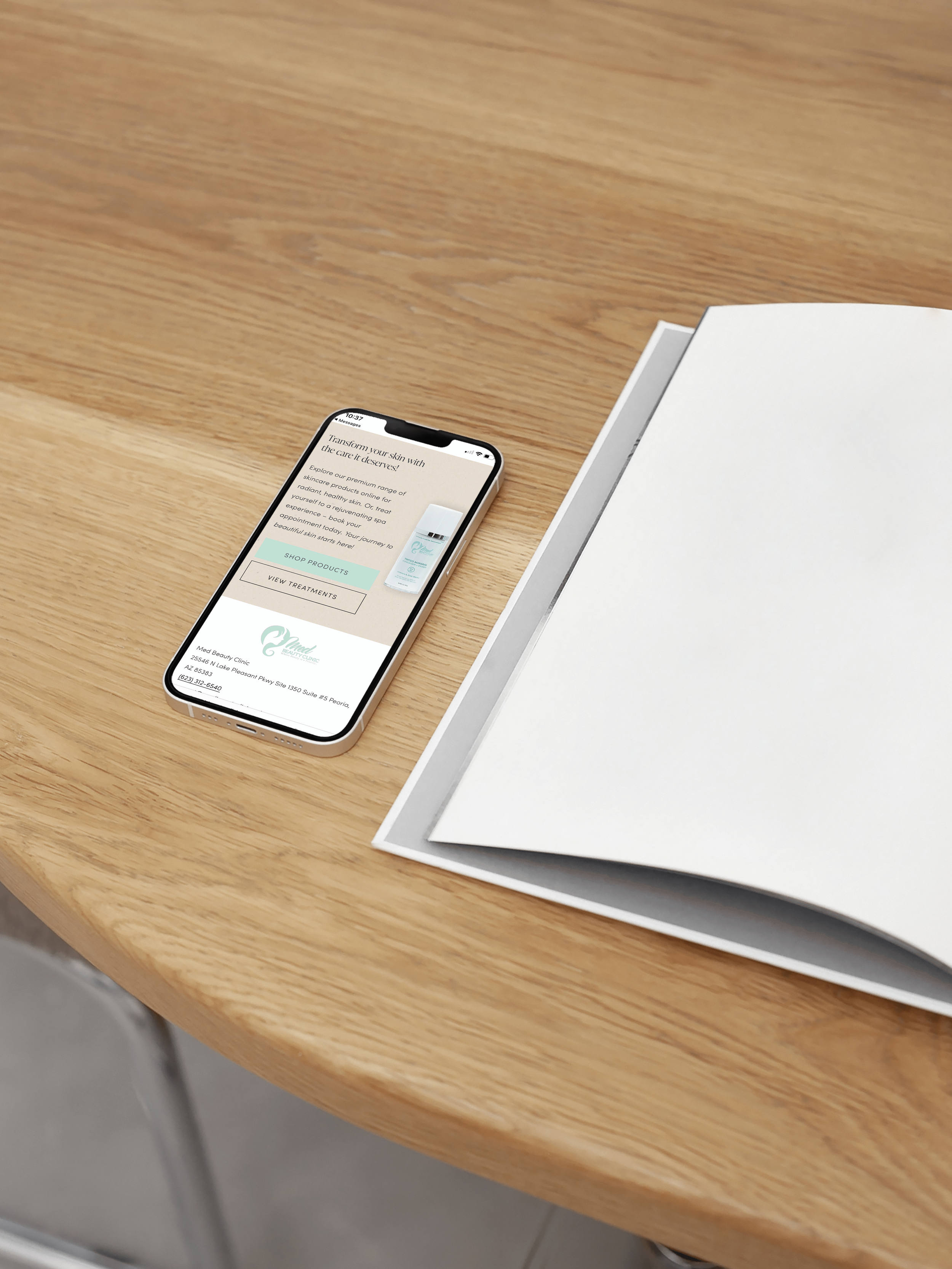 Skincare online store examples