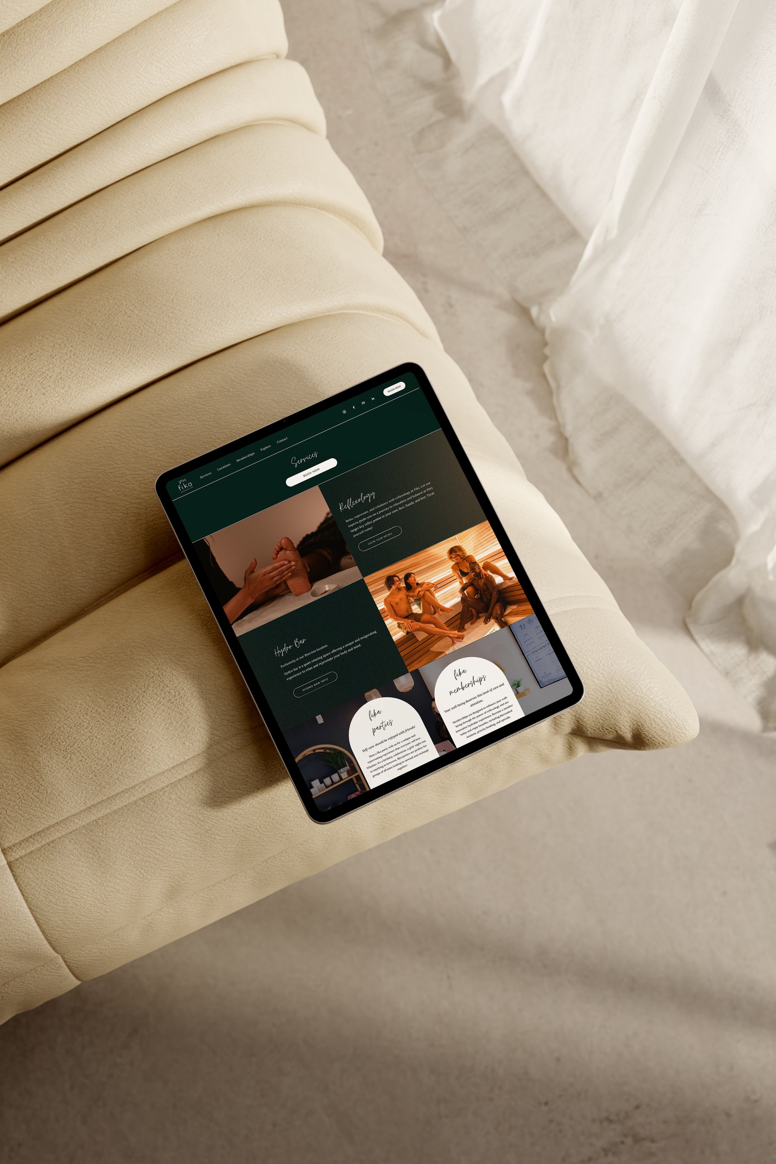 Spa Website Designer