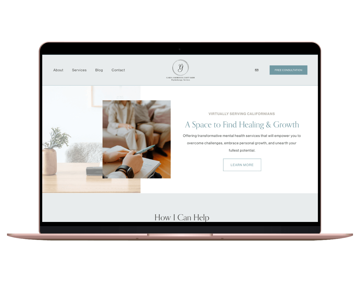 Website Design for Licensed Marriage and Family Psychotherapy
