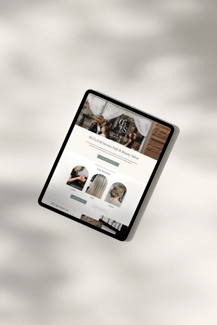 Beauty Hair Salon Website Builder