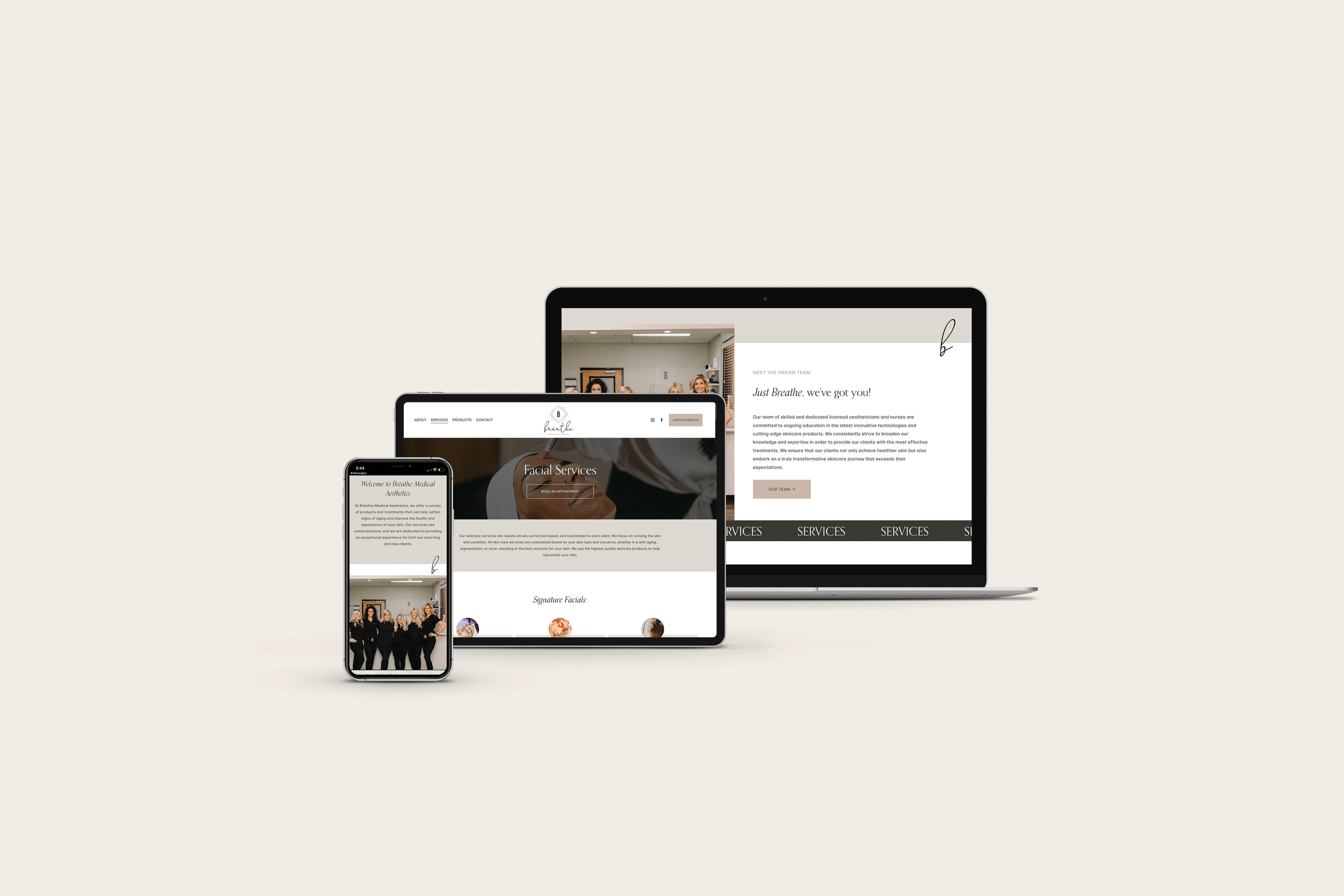 Best website for aestheticians