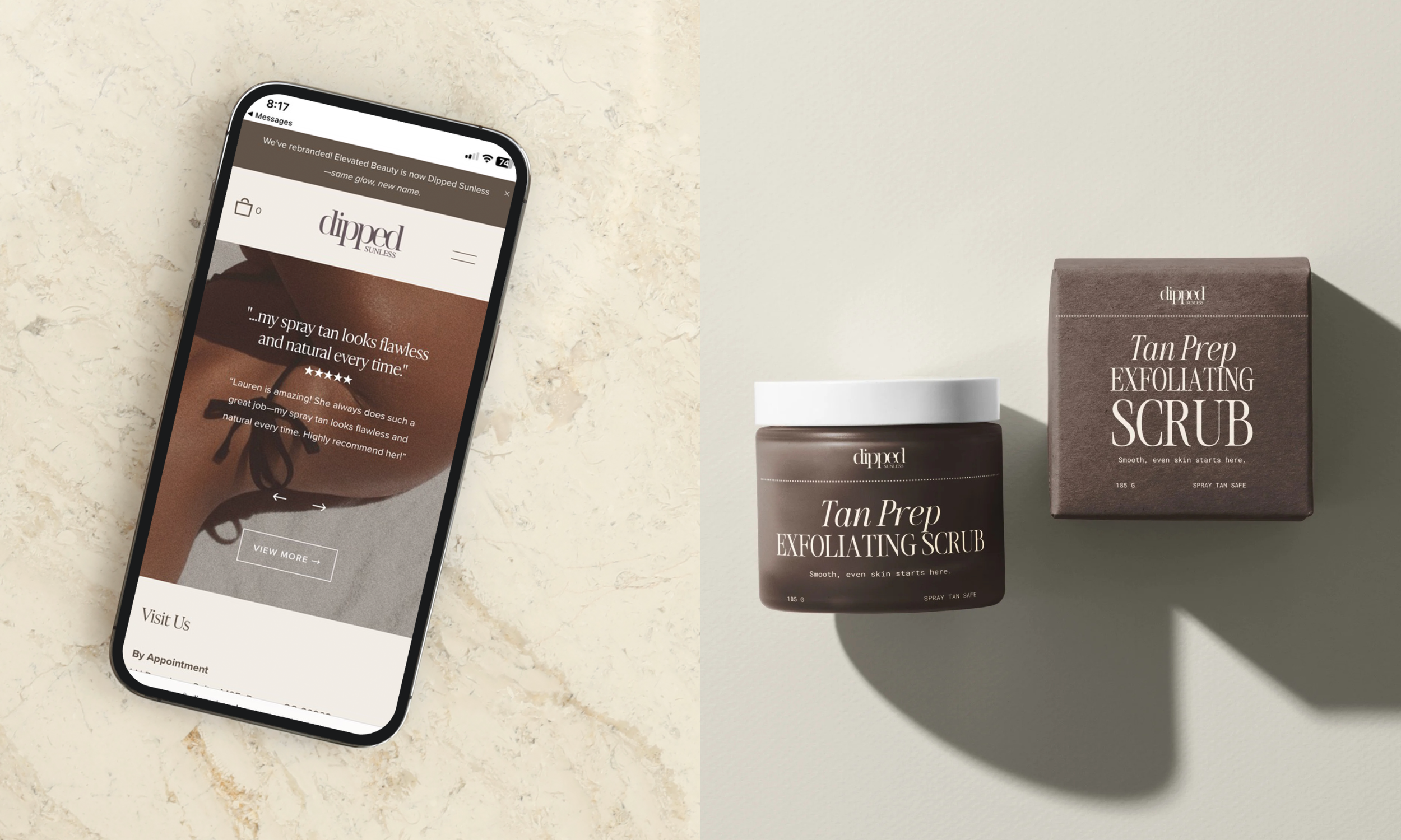 Luxury website design for estheticians and med spa owners