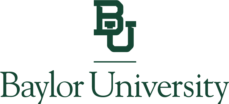 Baylor University logo with initials 'BU' and text 'Baylor University'