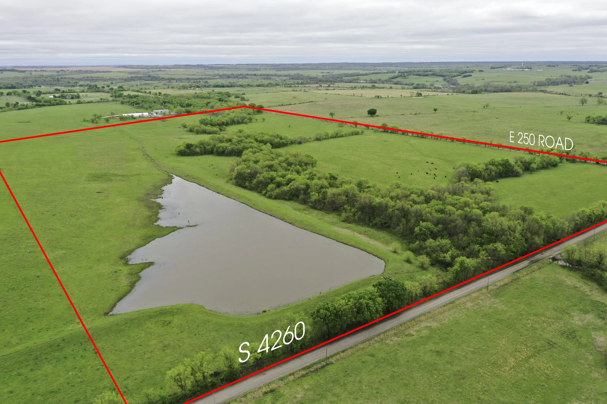 100 multi-purpose aces in Chelsea Oklahoma - Red border and road designations