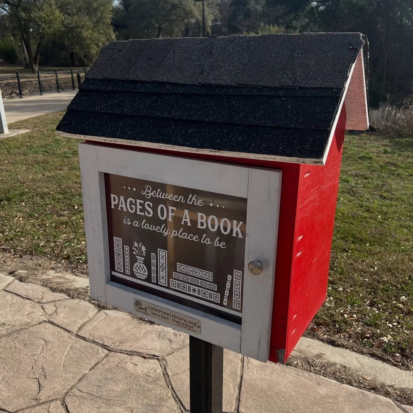 Made a deposit at a local Little Free Library. There weren&rsquo;t many children&rsquo;s books inside. I hope a little neighborhood reader will find them soon!