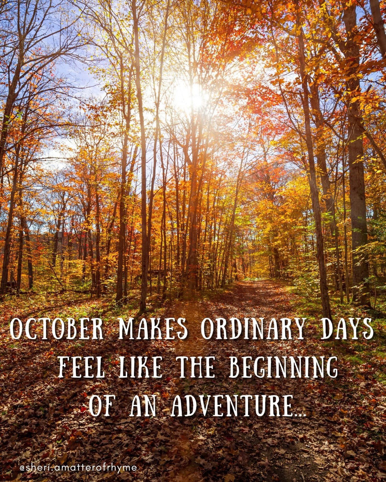 What&rsquo;s your October adventure?