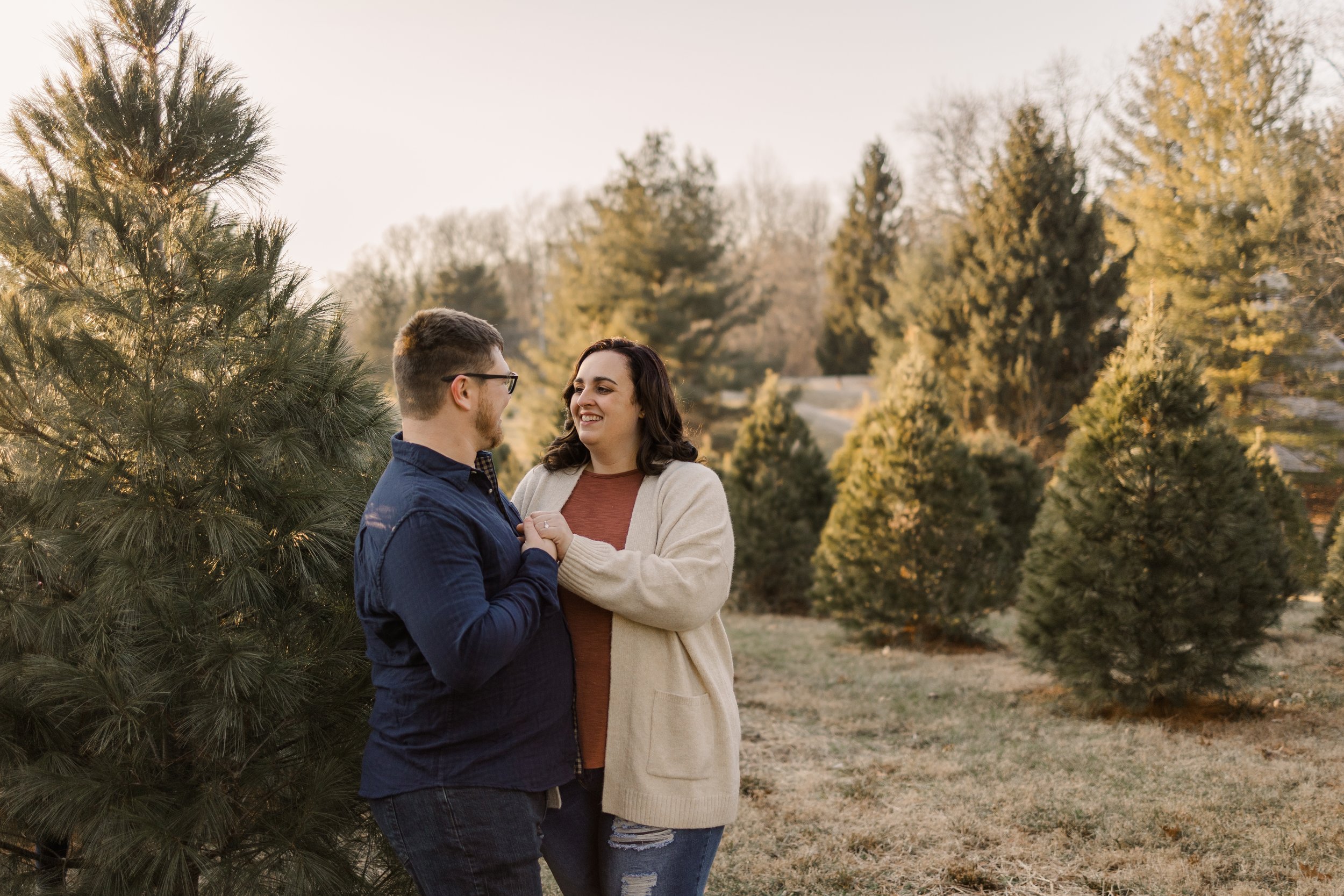 Tree Farm Engagement Session
