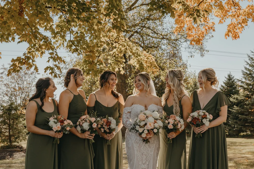 Autumn Wedding in Fort Wayne at The Paddock  Dunckel Haus Photography