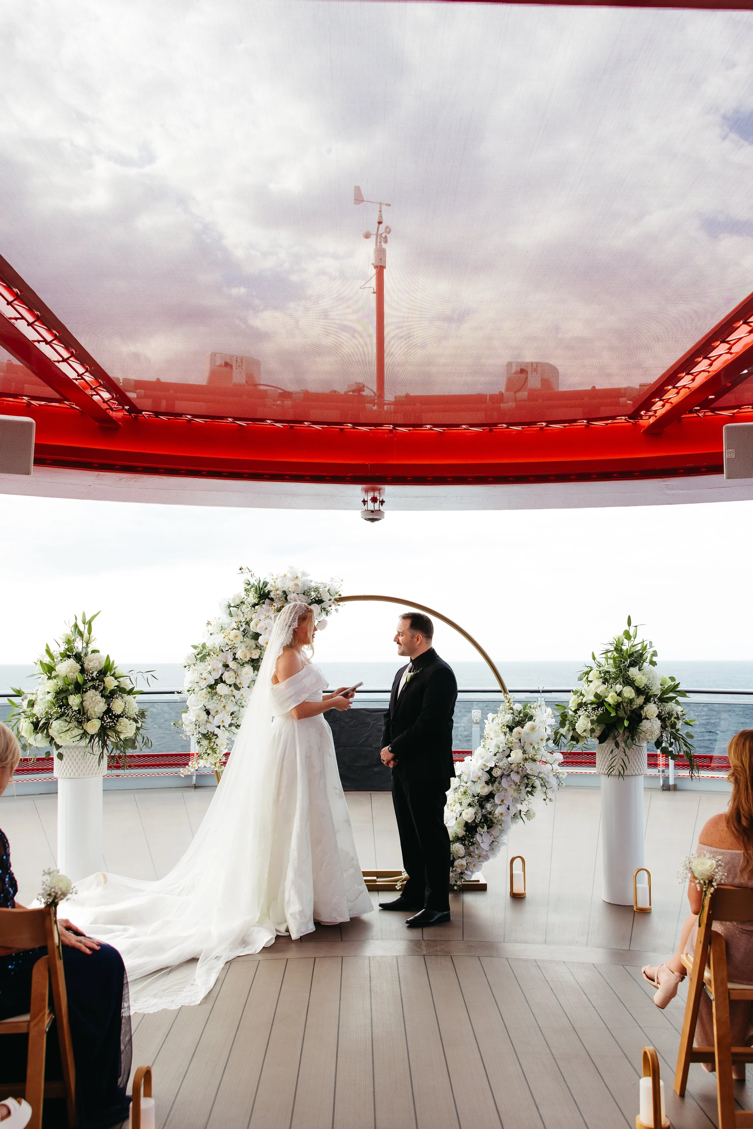 Photographing First Wedding on Virgin Voyages’s Brilliant Lady