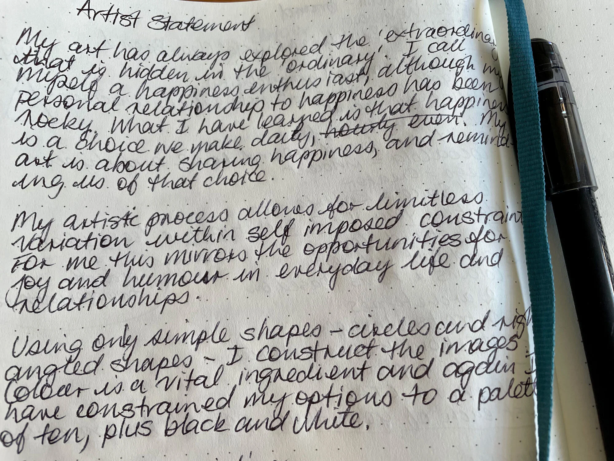 image of handwritten text