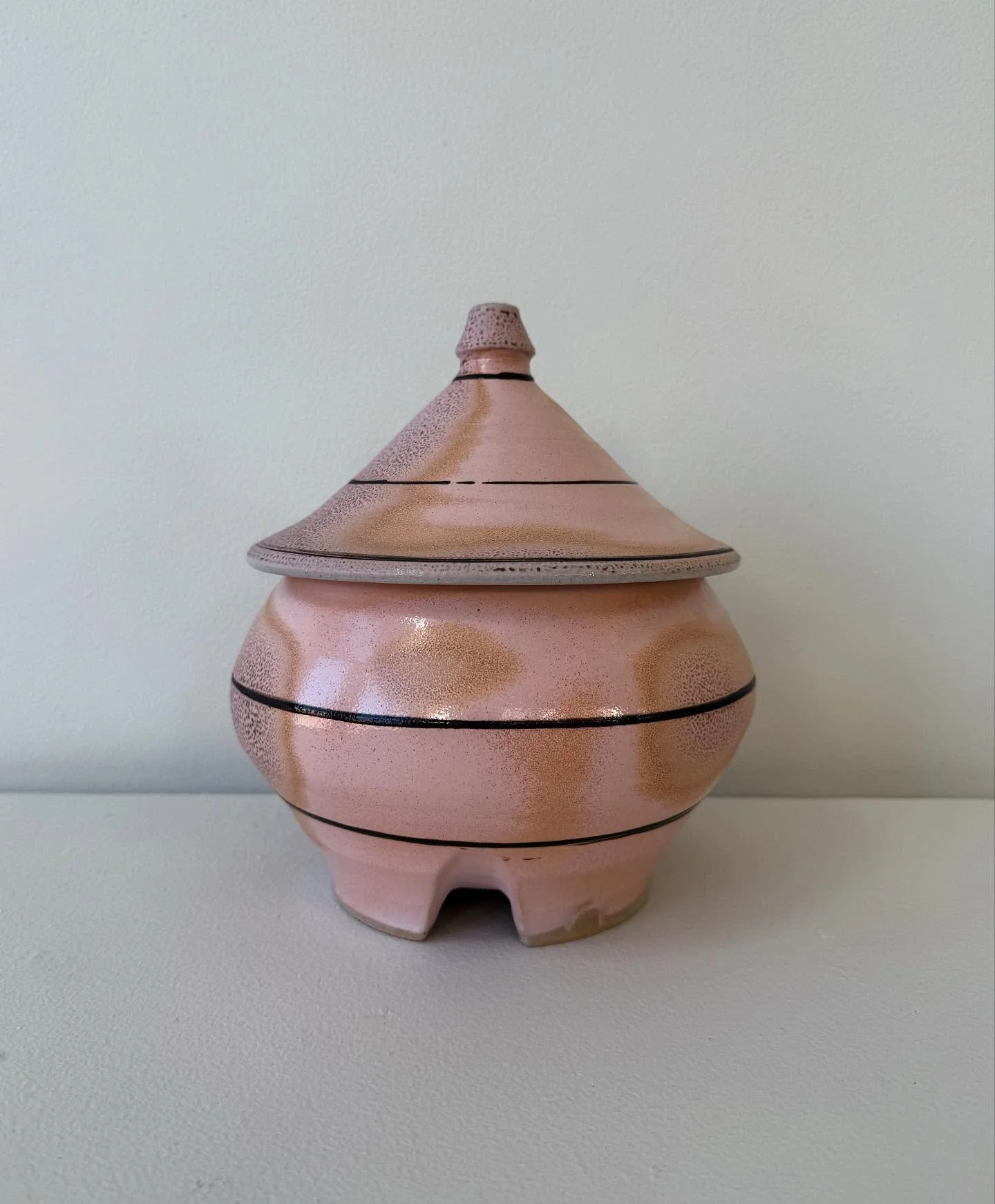 Pink jar fresh from the kiln for dog and human treats

#pottery #ceramics #ceramica #keramik #studiopottery #studiopotter #potteryofinstagram #potteryart #potteryprocess #storagejar #stashjar #interiordesign #porcelain #stoneware #slipware #sodafired