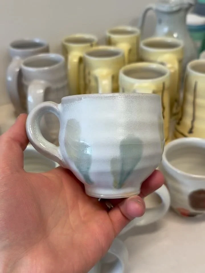 I&rsquo;m really excited about these surfaces and diving into more glaze decoration. For the next round I&rsquo;ll work on dialing in the color saturation and combinations. Which is your favorite?

#pottery #ceramics #sodafired #satinglaze #contempor