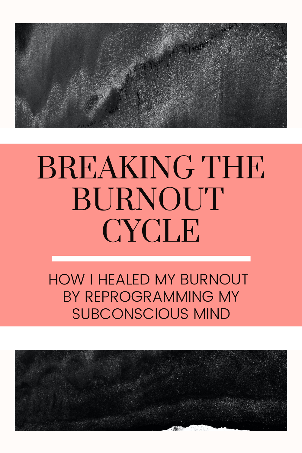 Healing My Burnout
