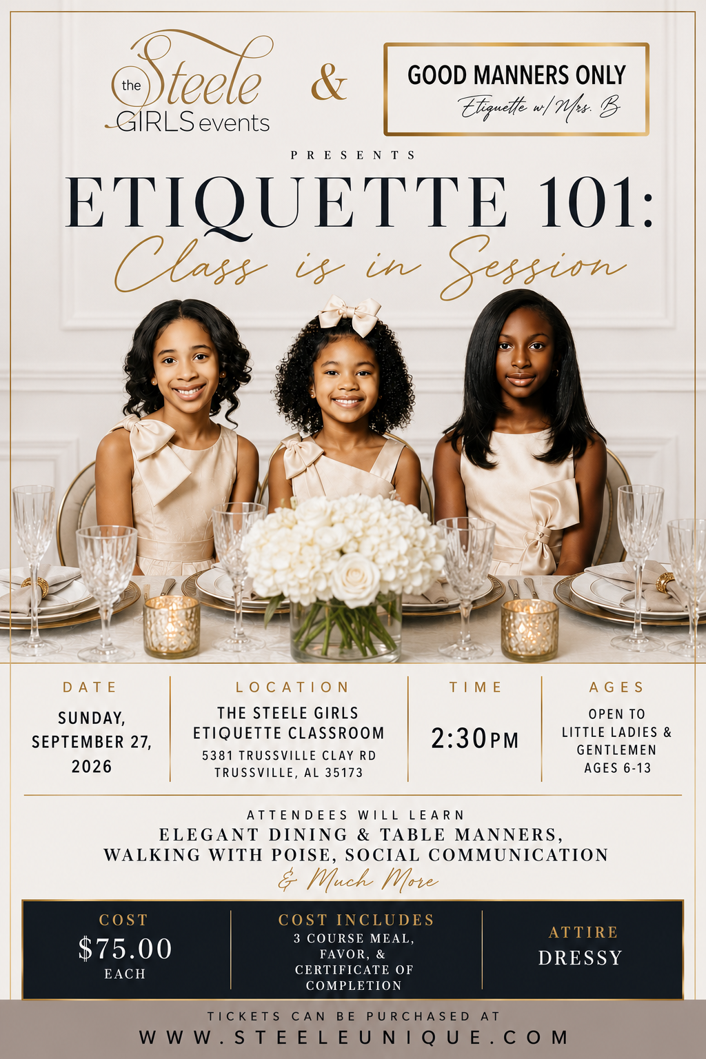 "Class Is In Session: Etiquette 101"
