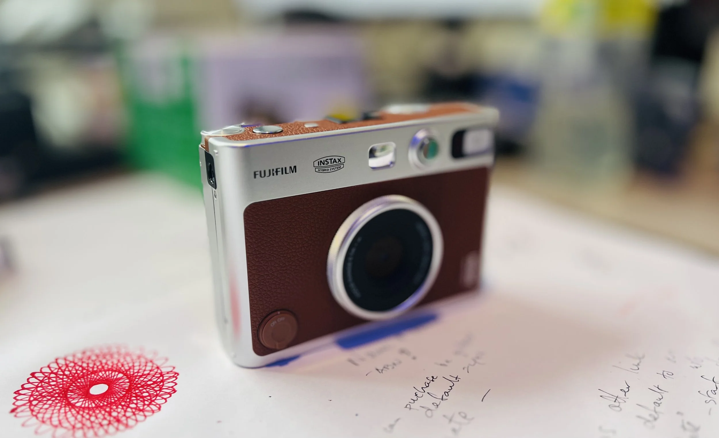 the fuji instax mini evo is a great shitty camera