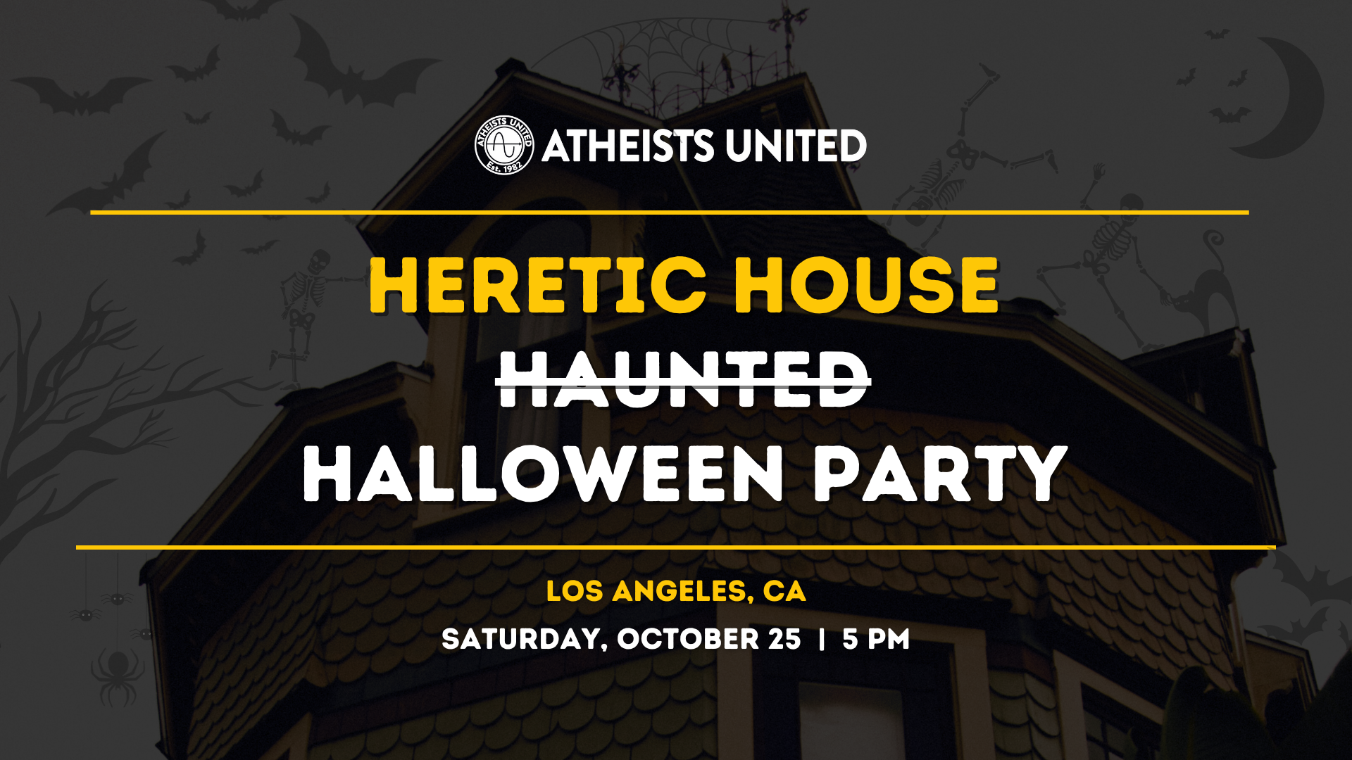 Heretic House Halloween Party & Fundraiser