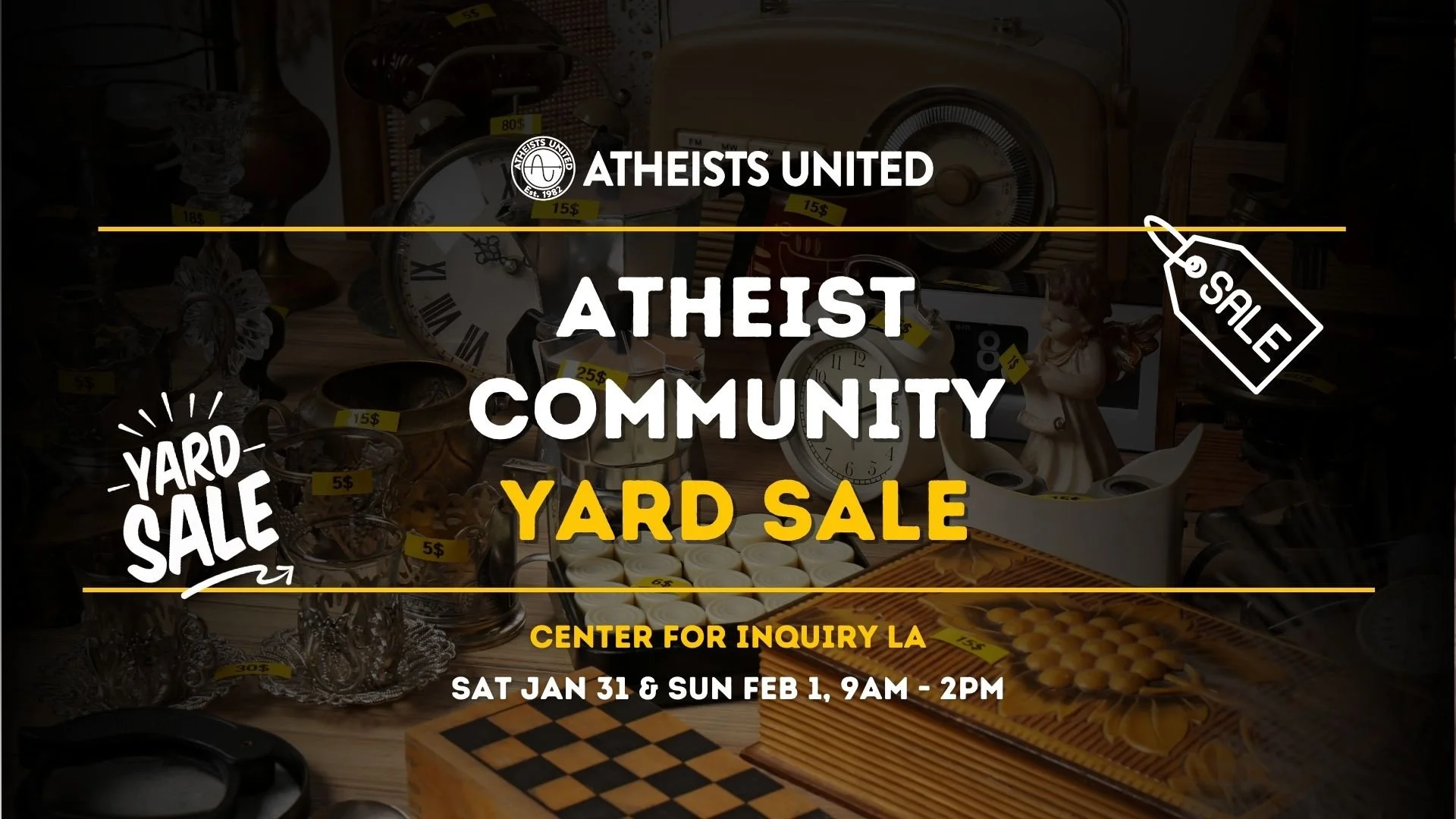 Atheist Community Yard Sale