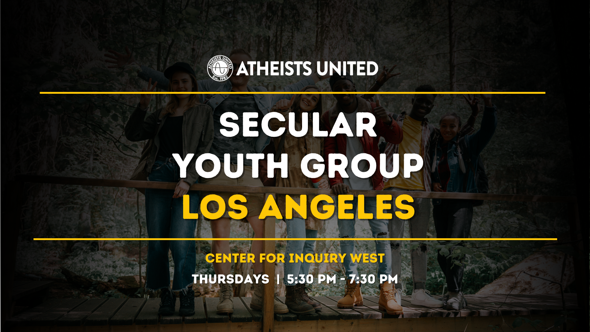 Secular Youth Group (Weekly Meeting)