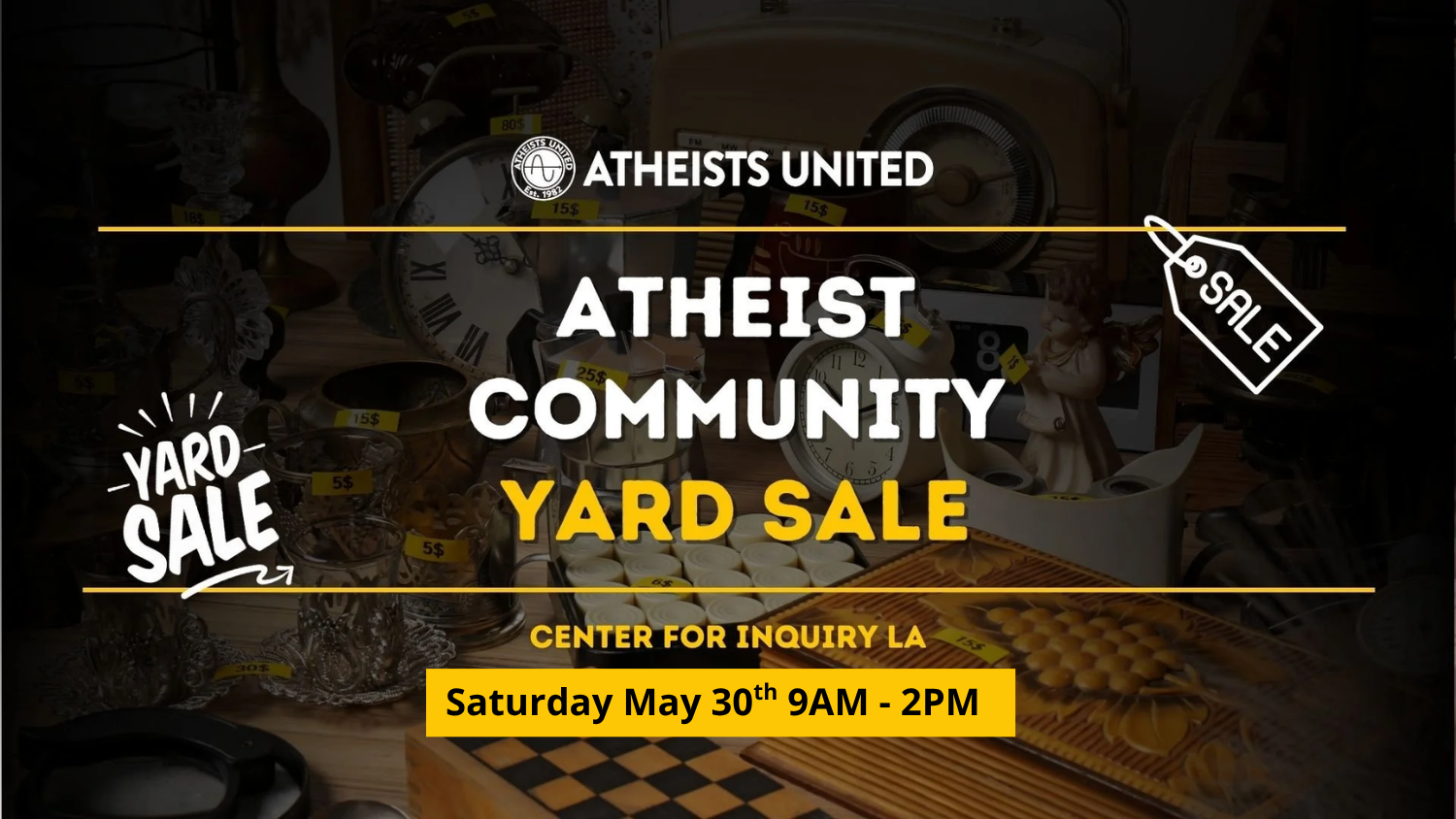 Atheist Community Yard Sale