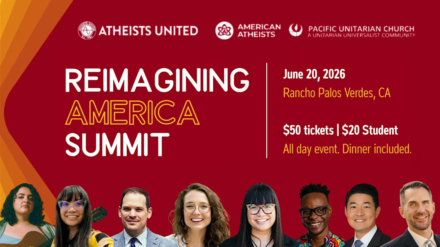 Reimagining America Summit banner