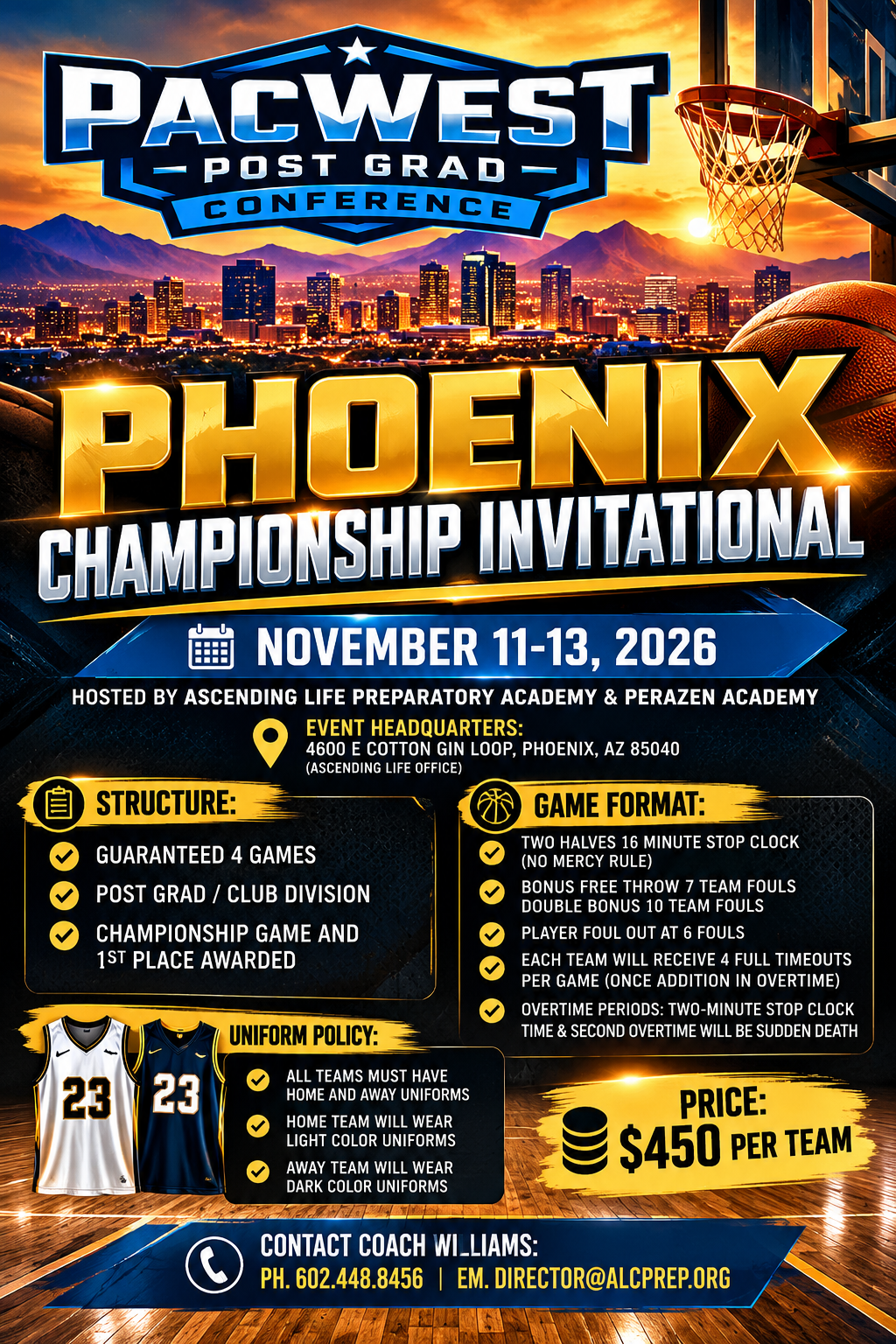PACWEST PHX INVITATIONAL
