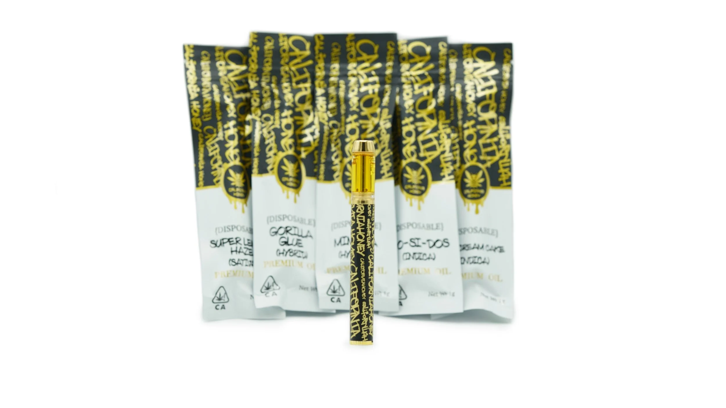 California Honey Premium oil disposable pen information is available at Dr.  Data@ — Dr. Data. Premium Washington DC cannabis gift delivery service.