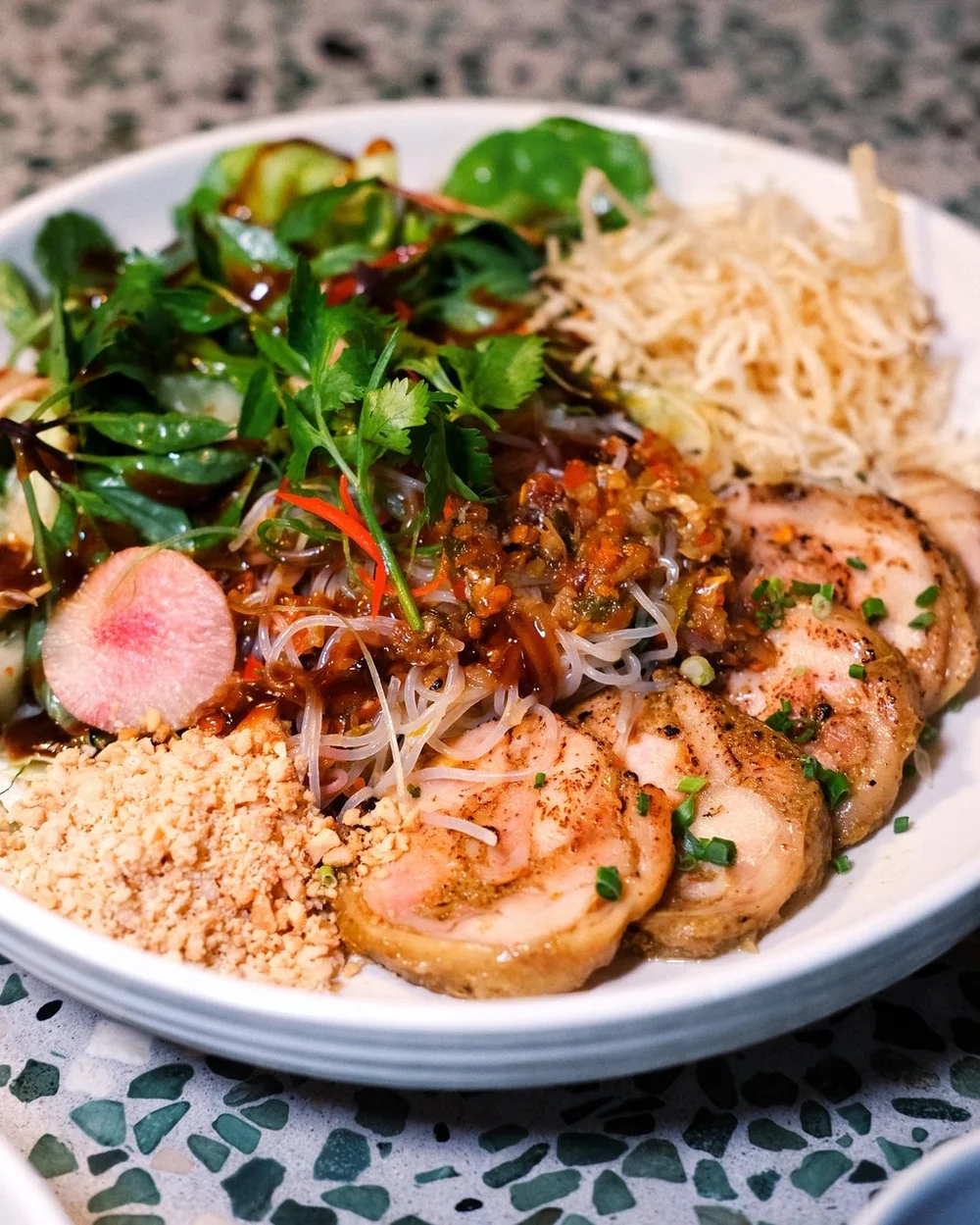 Robatayaki Chicken and Vermicelli Salad