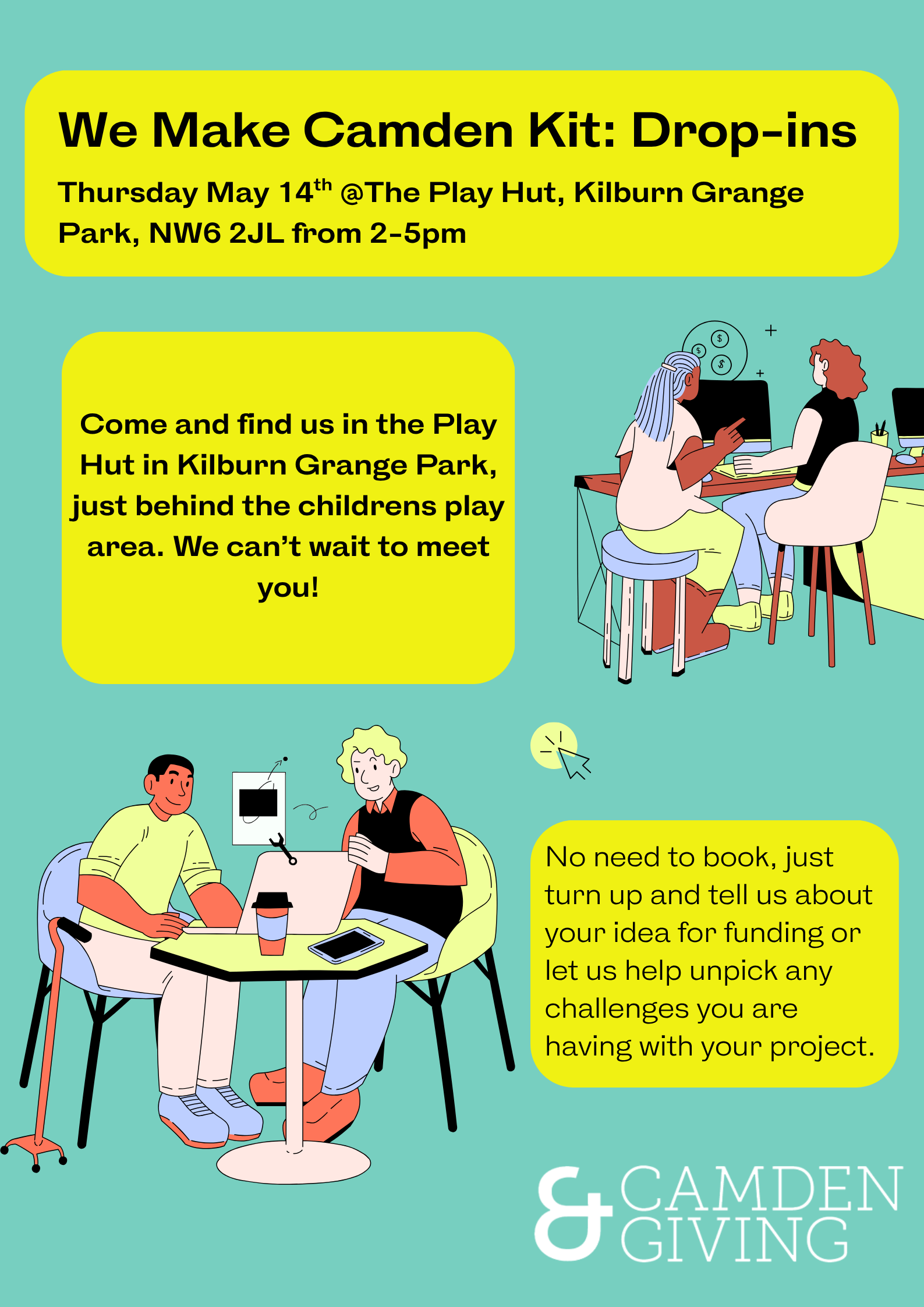 We Make Camden Kit Drop In: @Kilburn Play Hut