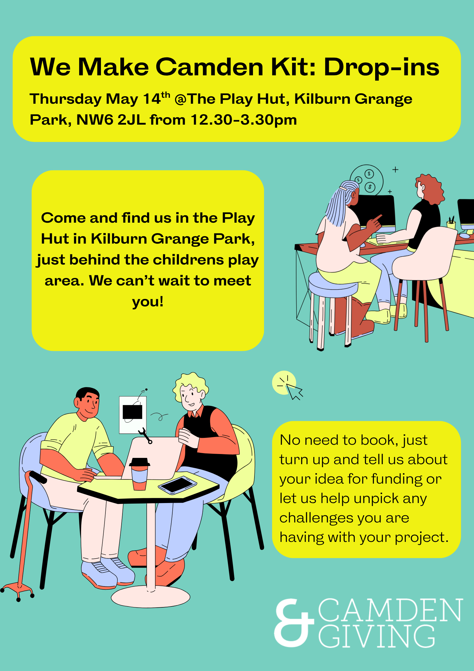 We Make Camden Kit Drop In: @Kilburn Play Hut