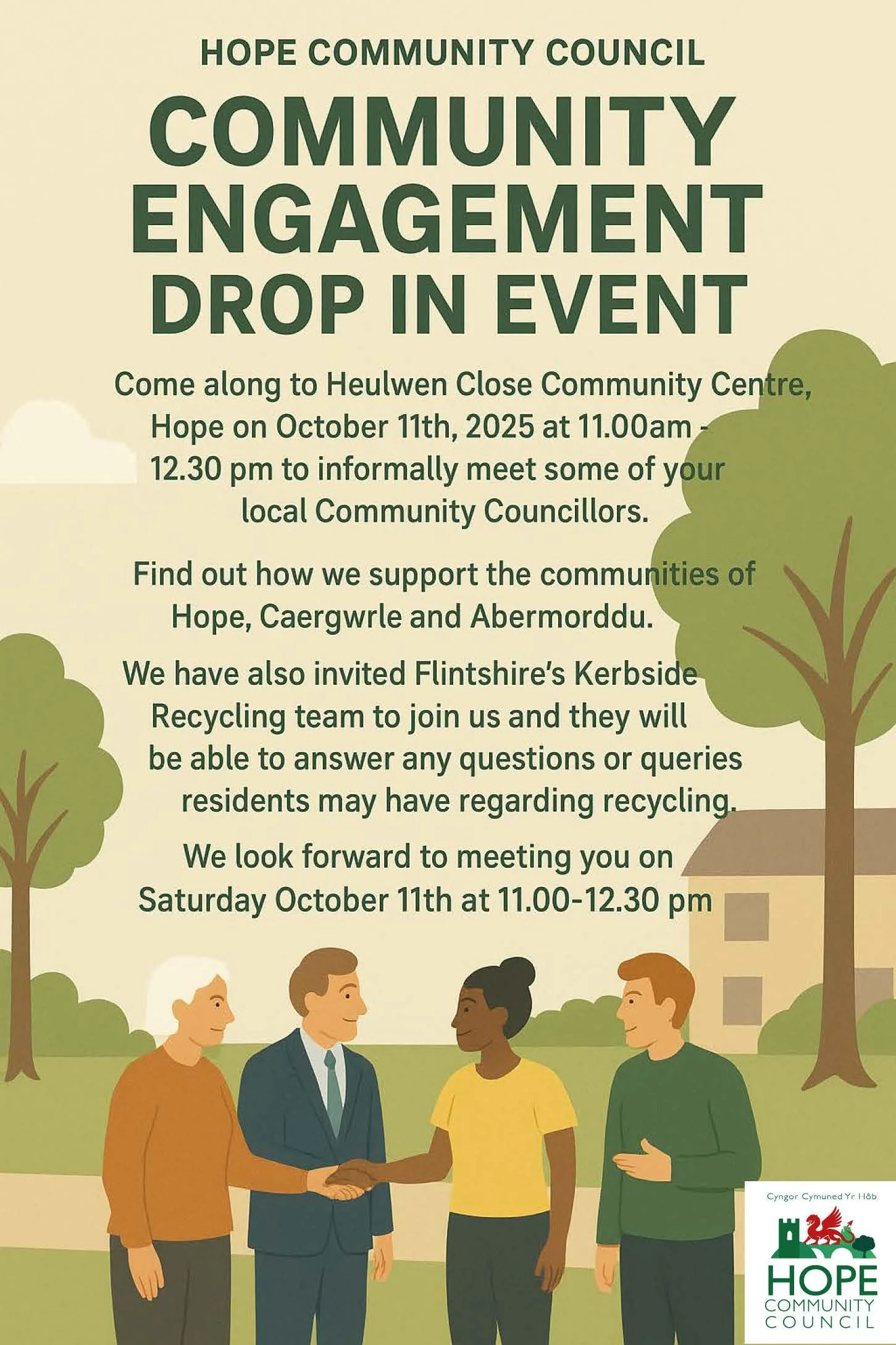 Council Drop In Event - 11th October — Hope Community Council