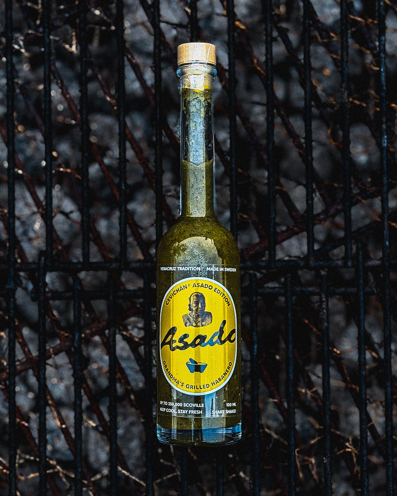 Cevichán® Verde Tatemado – Grön Grillad Habanerosås