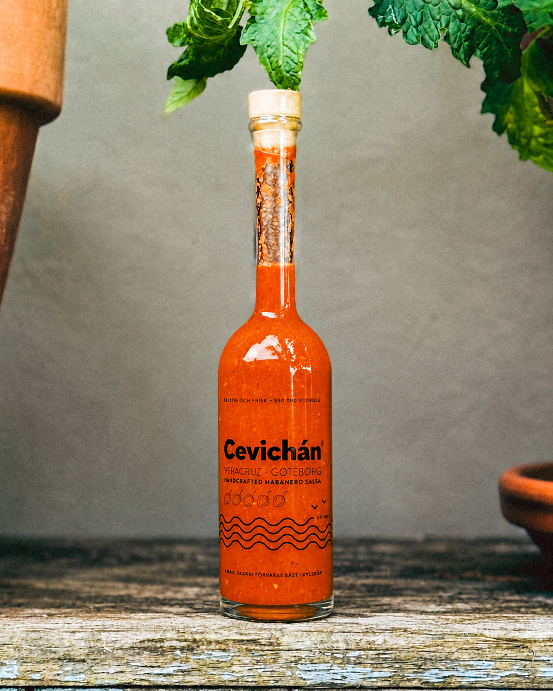 Cevichán® Rojo – Färsk Röd Habanerosås