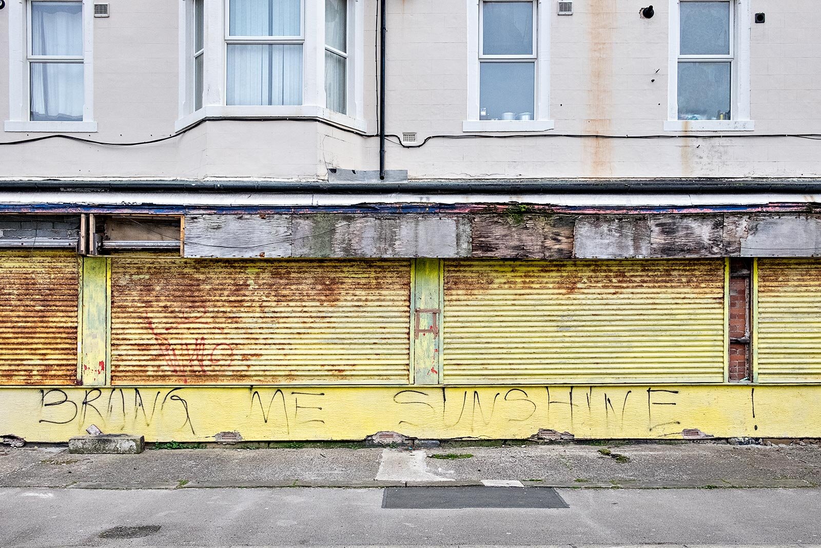 Bring Me Sunshine, Sefton Road, Morecambe, 2018 (1/50)