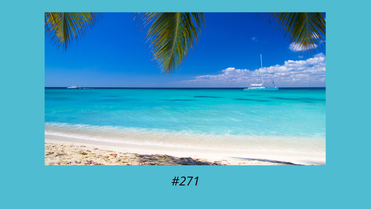 271. カリブ海のマルティニーク（Martinique）