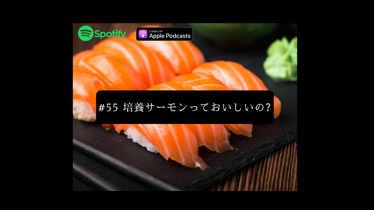 55.培養サーモンっておいしいの？