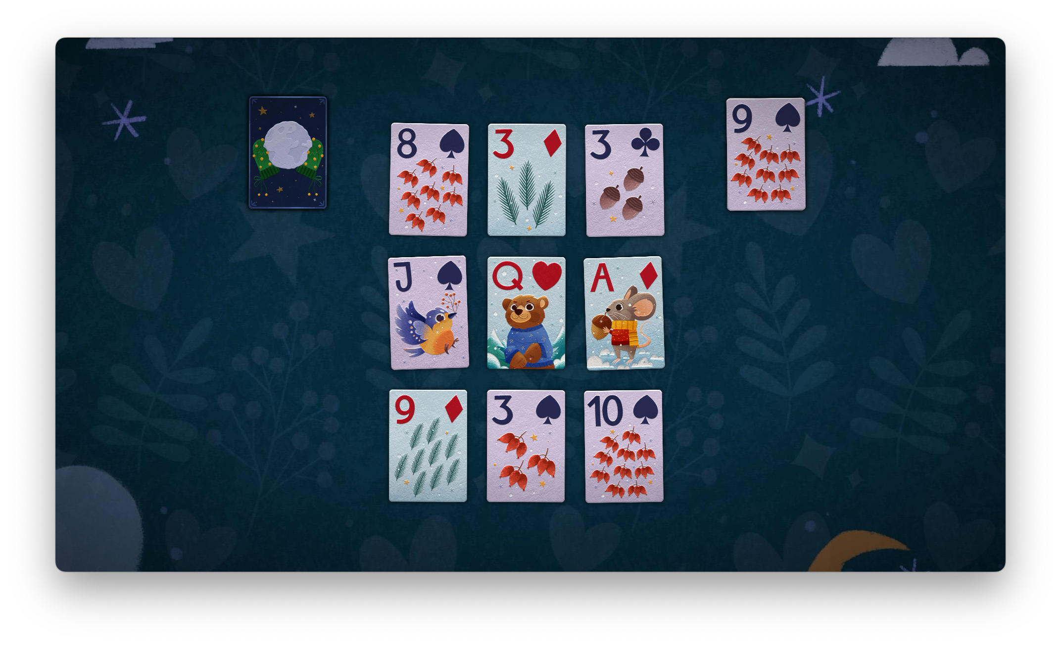 Classic free and online Solitaire and Elevens Card Games — Flick