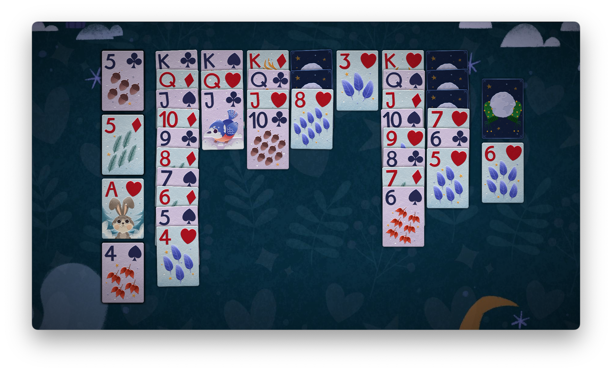 Classic free and online Solitaire and Elevens Card Games — Flick