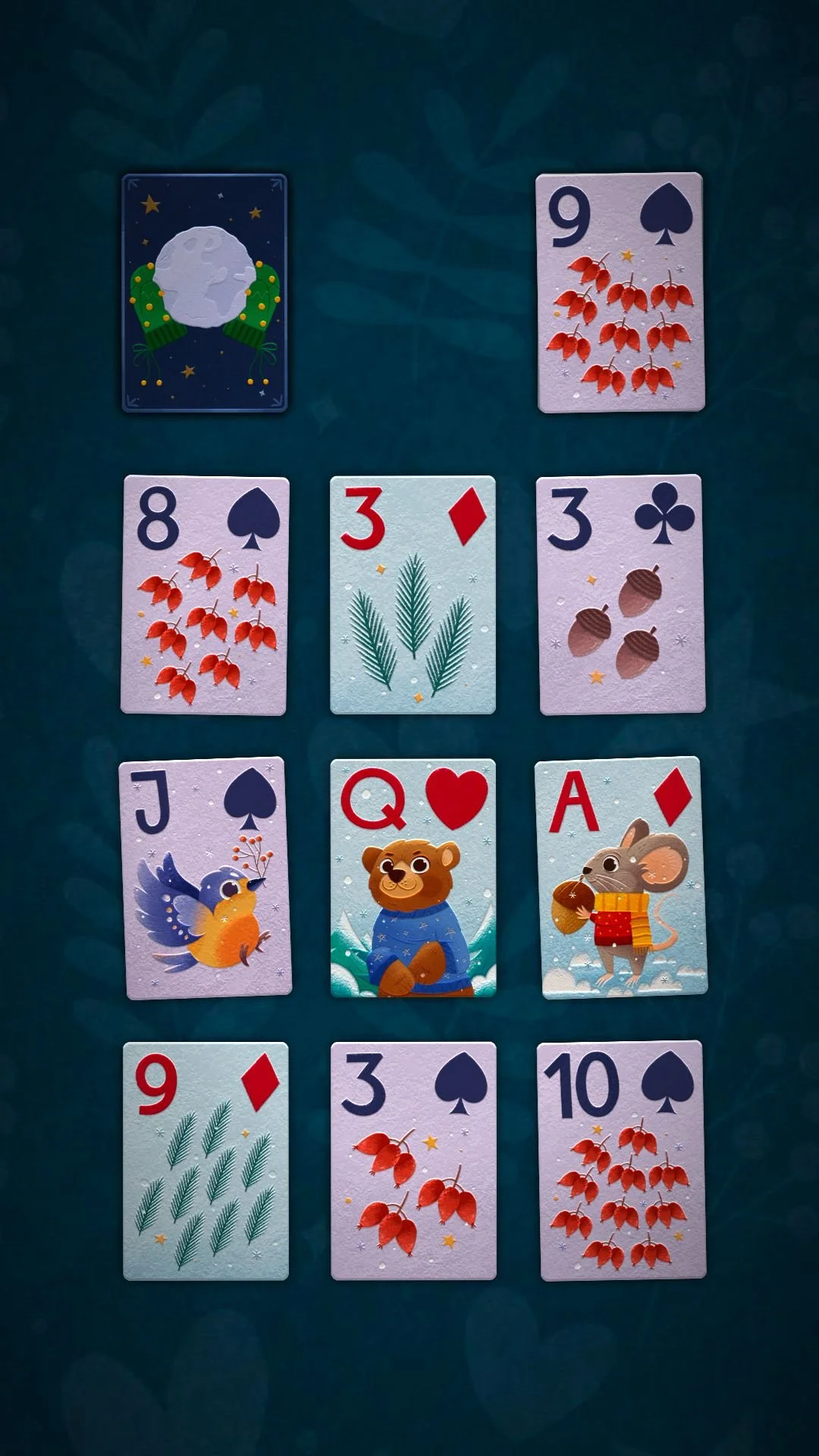 Flick Solitaire launches last deck of 2022 - Winter Wish - to help save ...