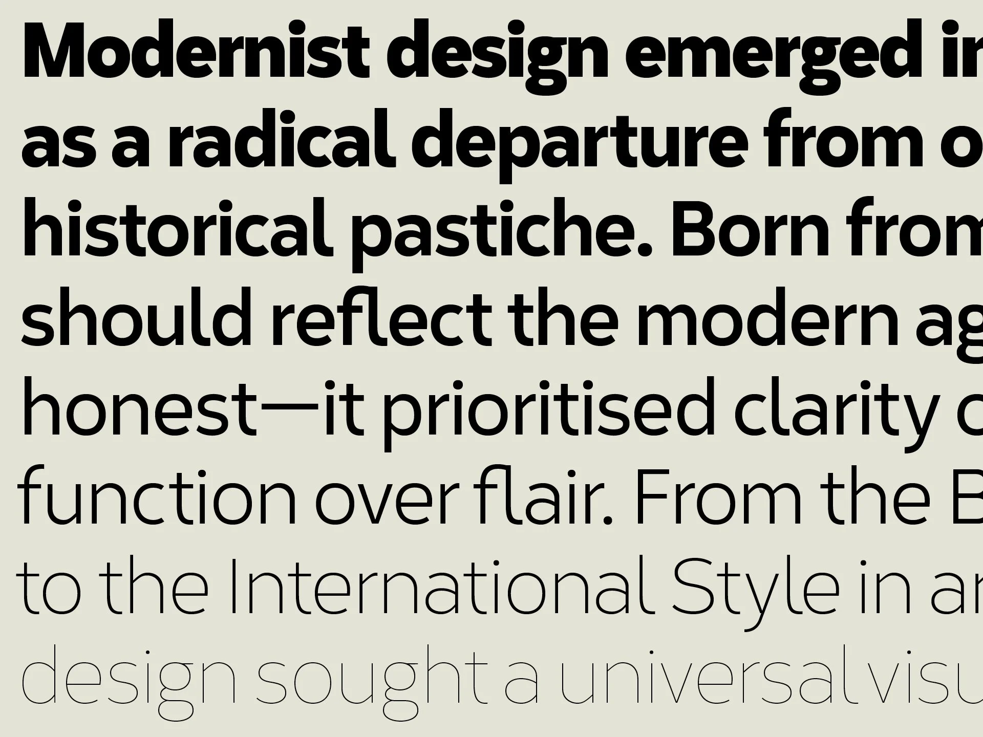 Corbert Text—an optical variant of the Corbert typeface, designed by The Northern Block type foundry.