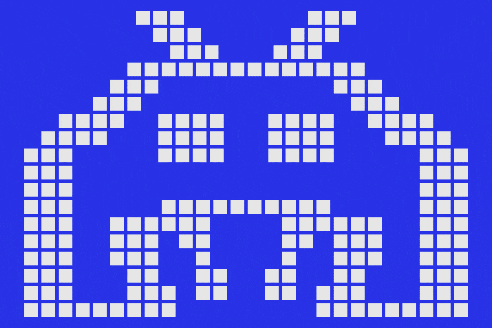 Alien pictogram animation using emoji symbols from the Boxal typeface, by The Northern Block.