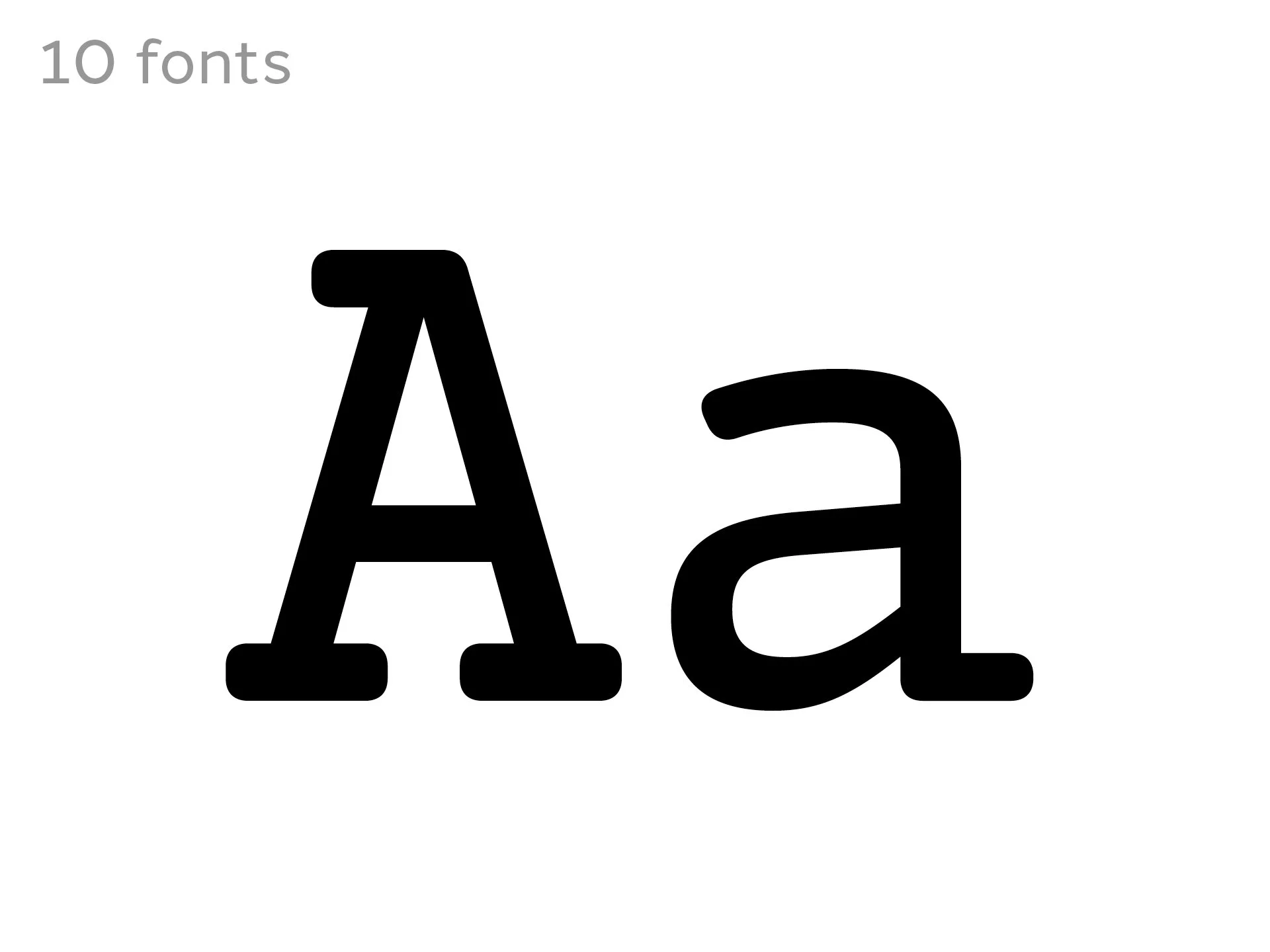 Syke Mono Slab Rounded